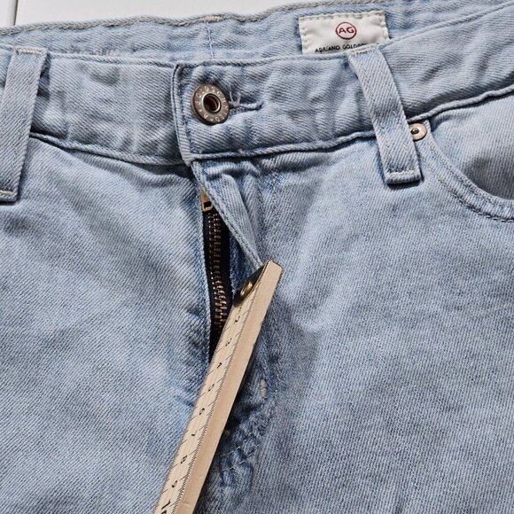 AG Adriano Goldschmied Jeans Womens 28R Blue High Rise Ex Boyfriend Slouchy Slim - Picture 10 of 16